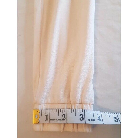 Loft Womens Sleep Sz XS Pants Jogger Loungewear Pajama Sleepwear Cream Pockets - Picture 12 of 12